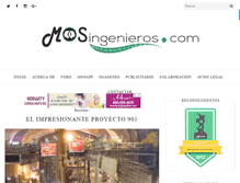 Tablet Screenshot of mosingenieros.com